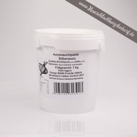 Knoblauchpaste Silberwurz
